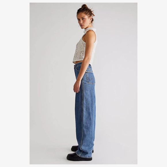 Wrangler Barrel 652 High Rise Wide Leg Jeans - Picture 4 of 11